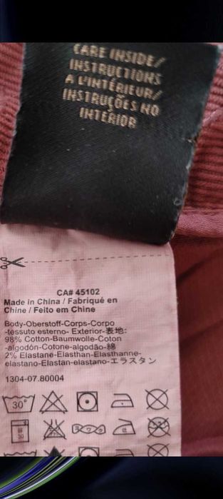 Джинсы (chino вельвет Scotch&Soda jeans w34 stretch.
