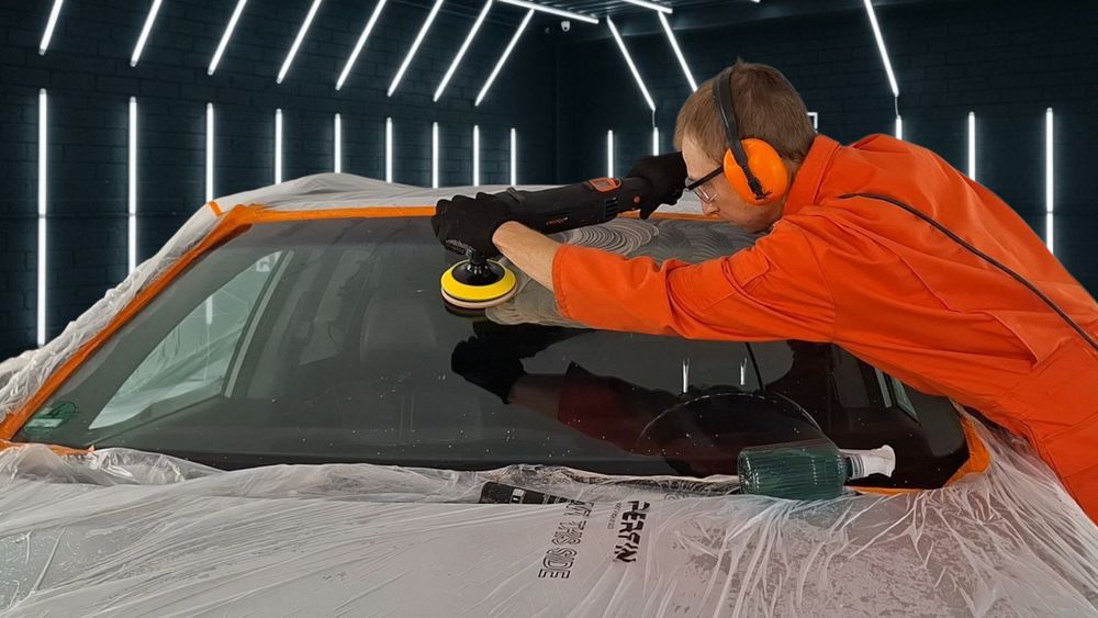 Полірування авто, фар, скла, захист плівкою