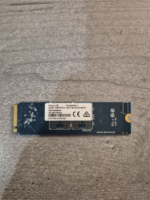 Dysk ssd 1tb zablokowany msr