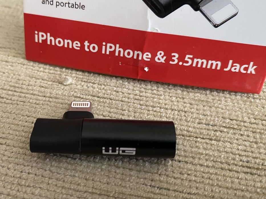 Adapter do iPhone - Lightning  na Jack 3,5 mm