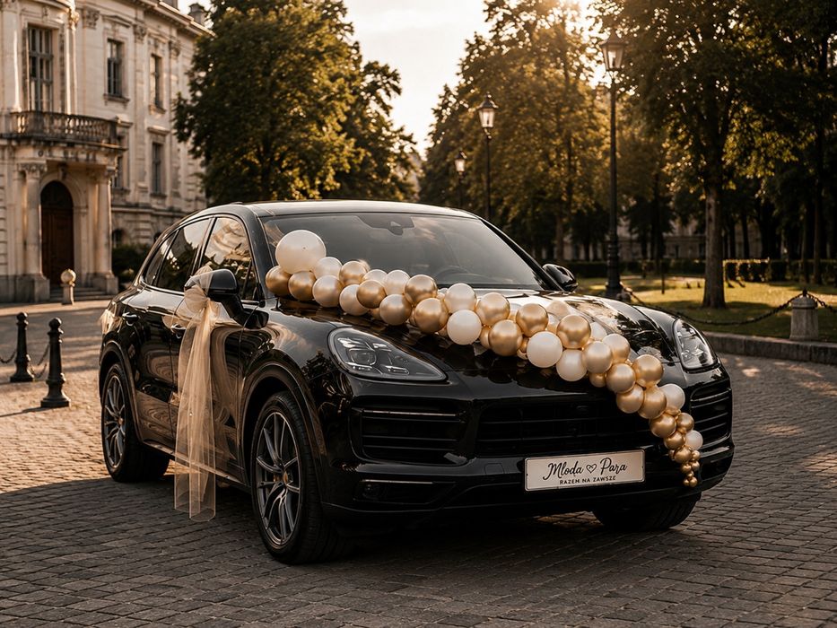Auto do ślubu Porsche Cayenne Turbo