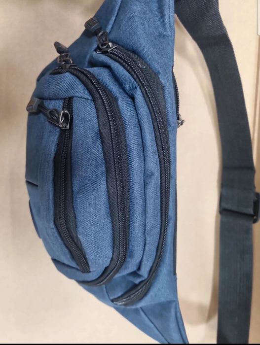 Saszetka pojemna dużo kieszeni