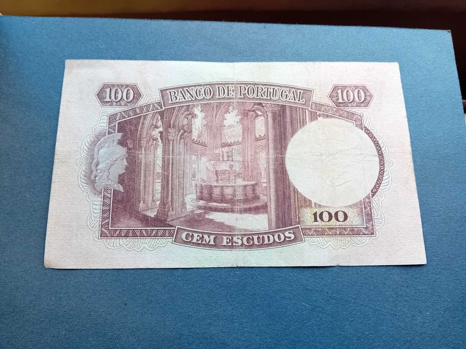 nota de 100$00 1947 de Pedro Nunes, MBC ver fotos