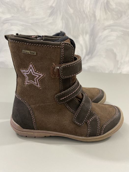 Дитячі зимові черевики Gino-Tex(Gore-tex), термо, натуральна шкіра