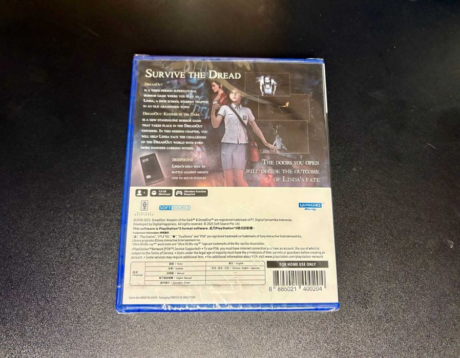 DreadOut Remastered Collection PS5 (Import Asia) (Novo e Selado)
