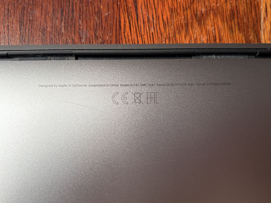 A2141 Macbook PRO 2019 16”