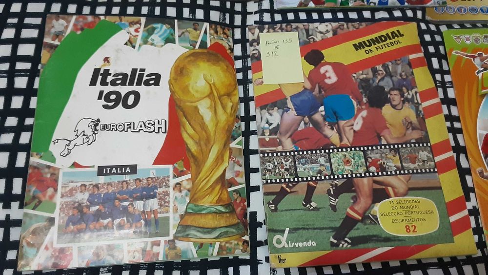 Cadernetas futebol completas