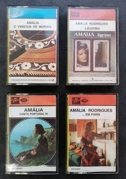 Cassetes Fado e música portuguesa