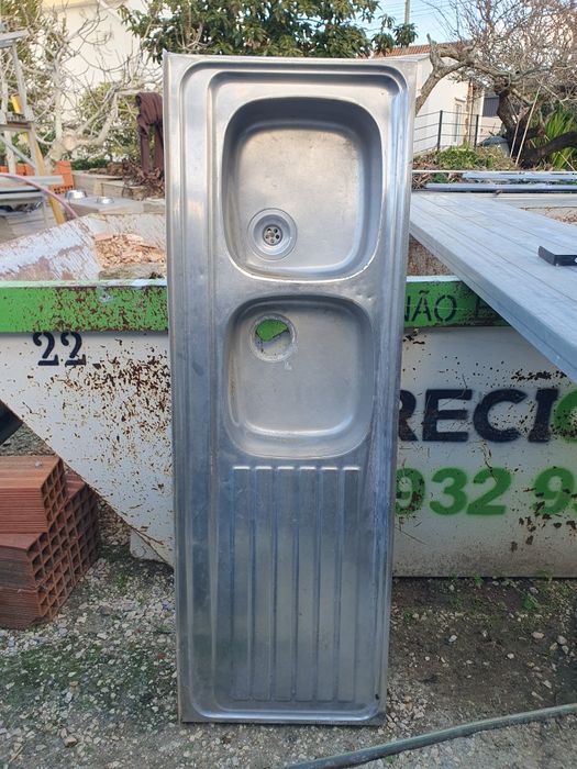 Lava-Loiça Duplo Inox Teka