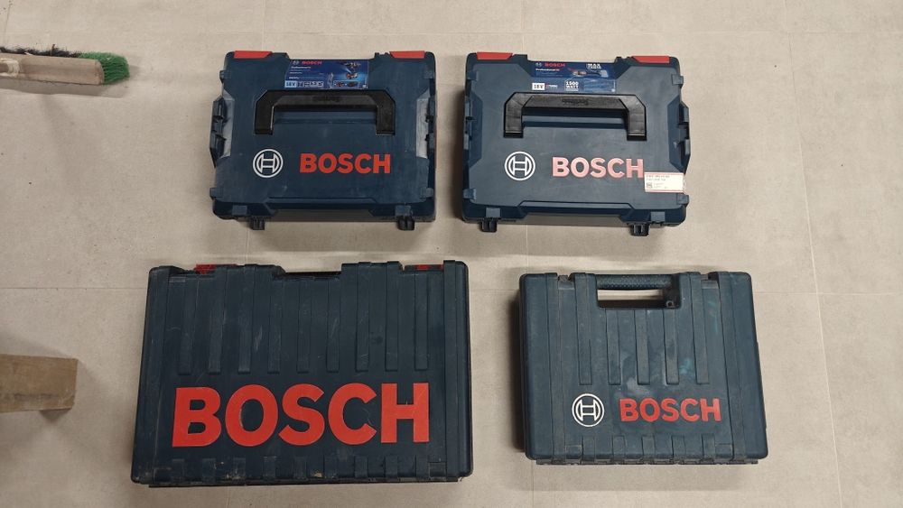 Walizki transportowe Bosch L boxx i zwykłe