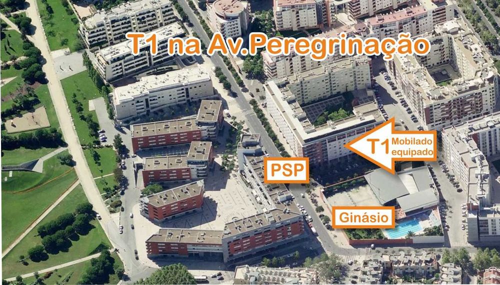 T1 EXPO: Mobilado, Equipado e Parqueamento