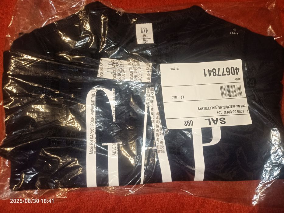 Bluza chłopięca GAP,roz.104/4l, Nowa z metką!