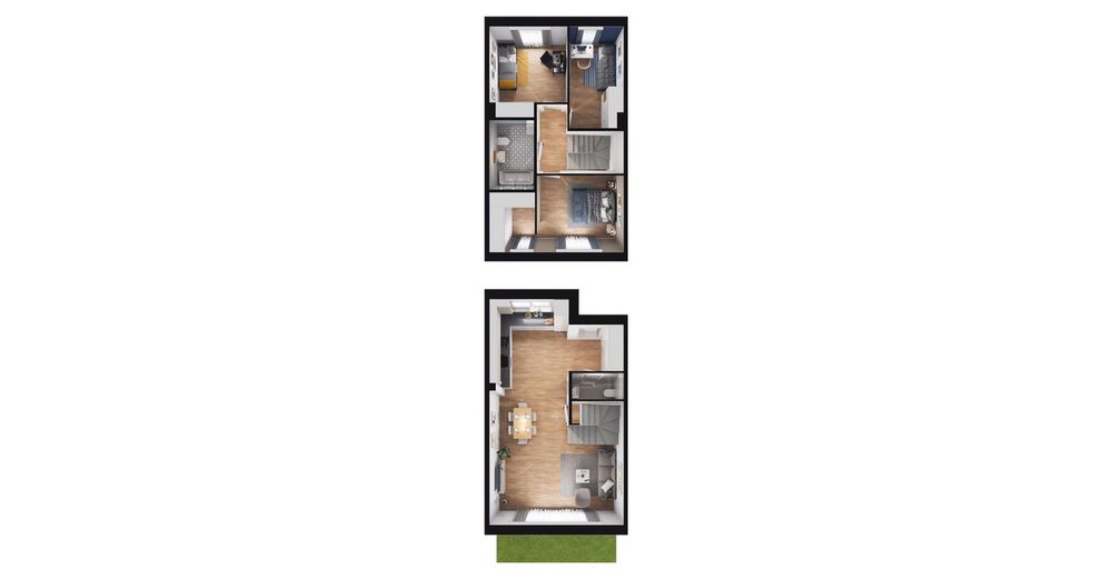 4-pokojowy dom 86m2 + ogródek Bez Pośredników