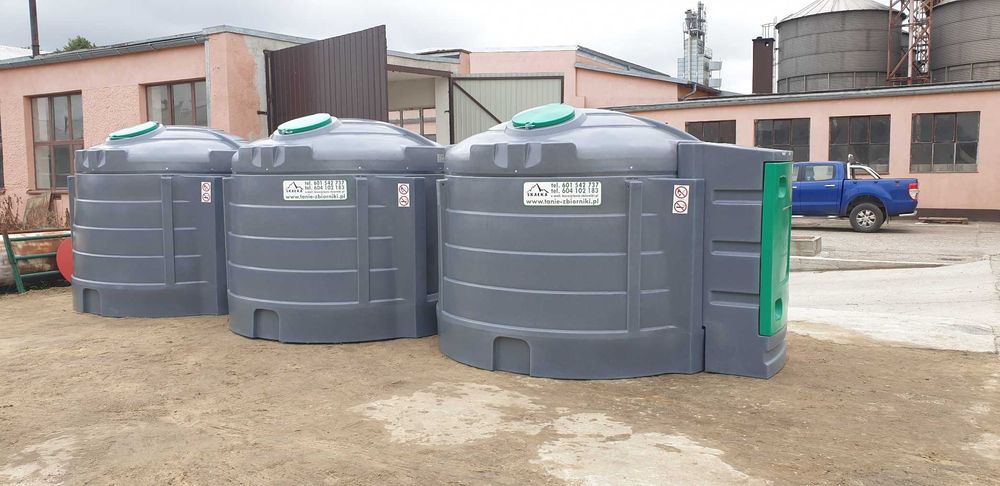 zbiornik dwupłaszczowy na olej opałowy 5000l