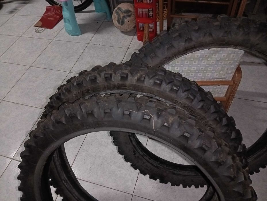 Pneus usados motocross