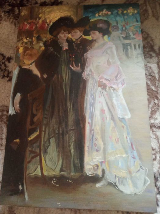 картина Парижское кафе