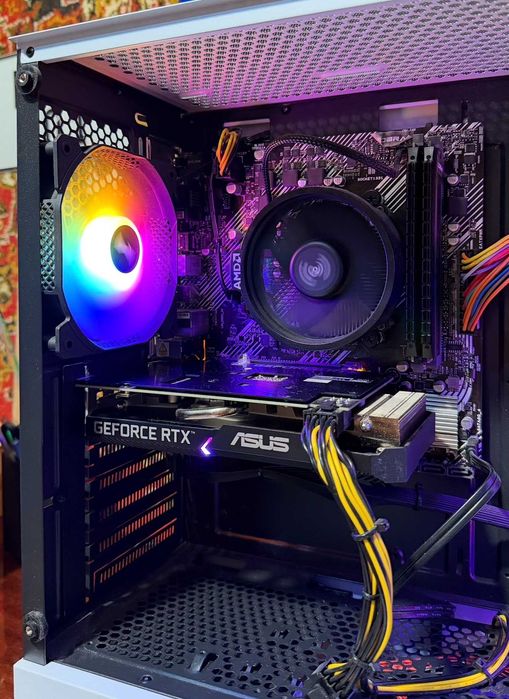 Топовый игровой пк компьютер Ryzen 5 5600 ddr4 16gb ssd 1tb rtx3050 8gb
