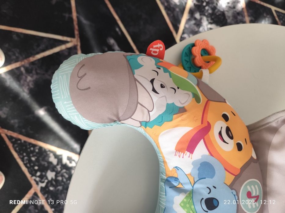 poduszka Fischer Price leniwiec do leżenia na brzuszku