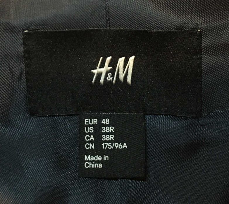 Піджак лляний приталений H&M розмір 48/М на зріст 175 см