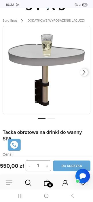 Barek do jacuzzi wellis