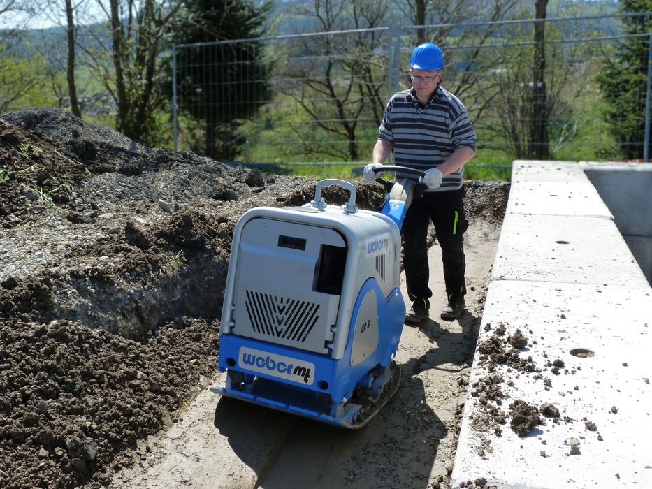 Реверсивная виброплита Weber CR8, 600 кг, 75 кН