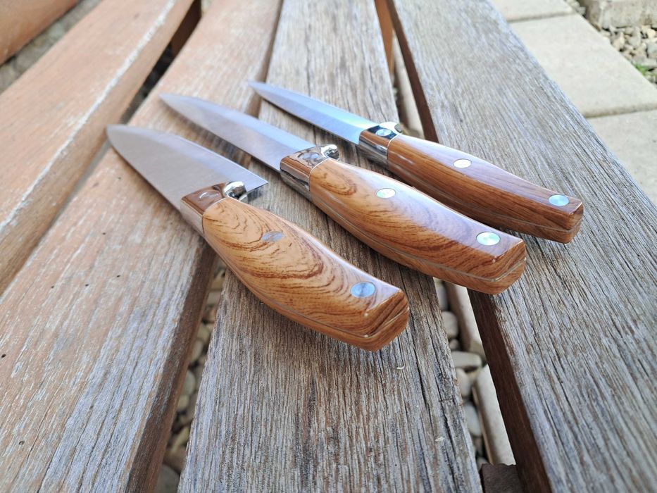 Кухонный набор ножей из трех штук кухонный нож