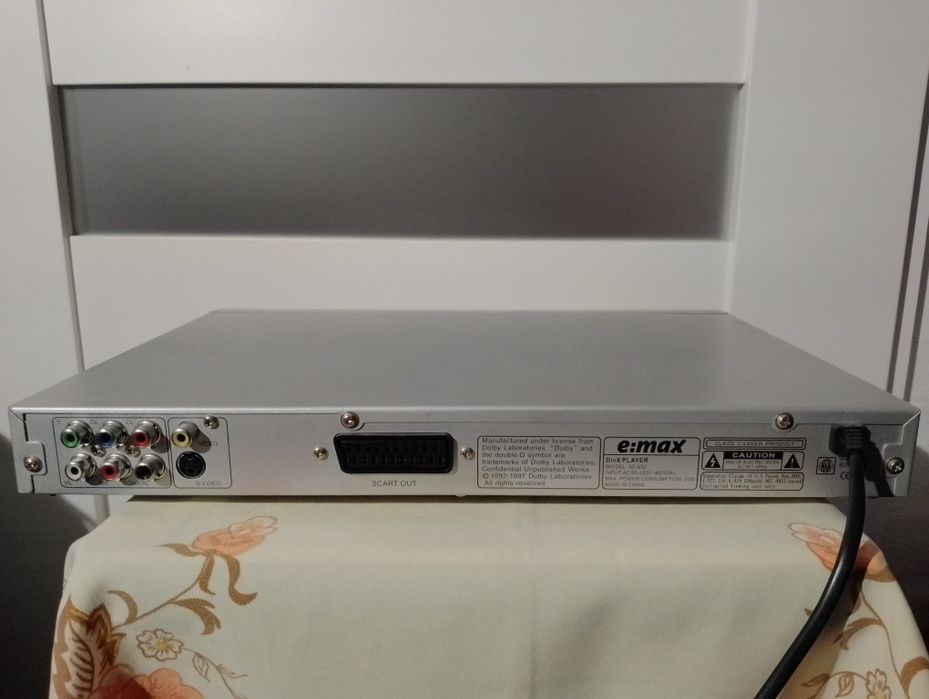 Odtwarzacz DVD e:max AS 602