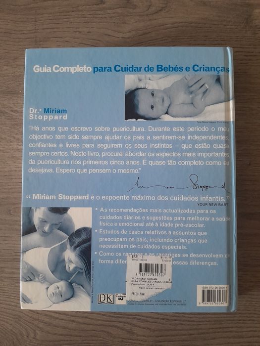 Conjunto 2 livros: Guia Completo para cuidar de bebés e crianças e Pri