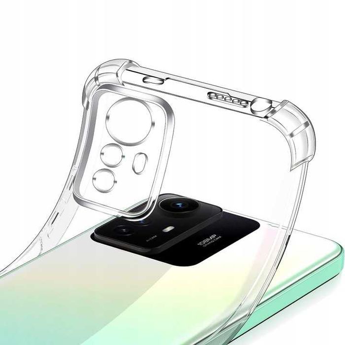 Etui Nakładka Anti-Shock do Xiaomi Redmi Note 12s + Szkło Hartowane