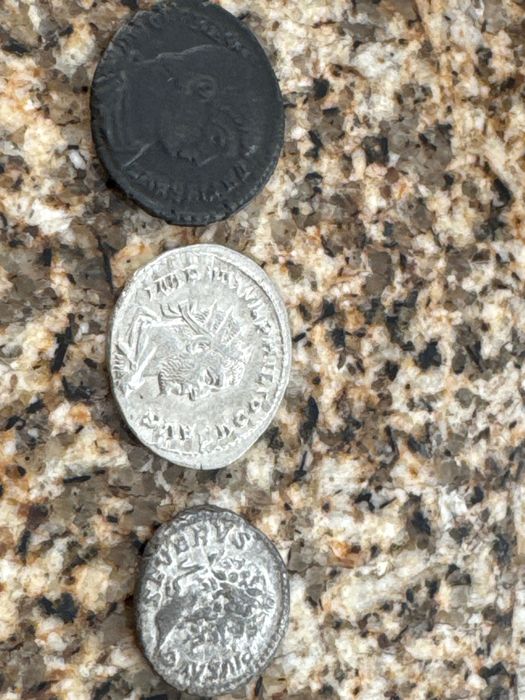 3 moedas tempo romana/grego para colecionadores