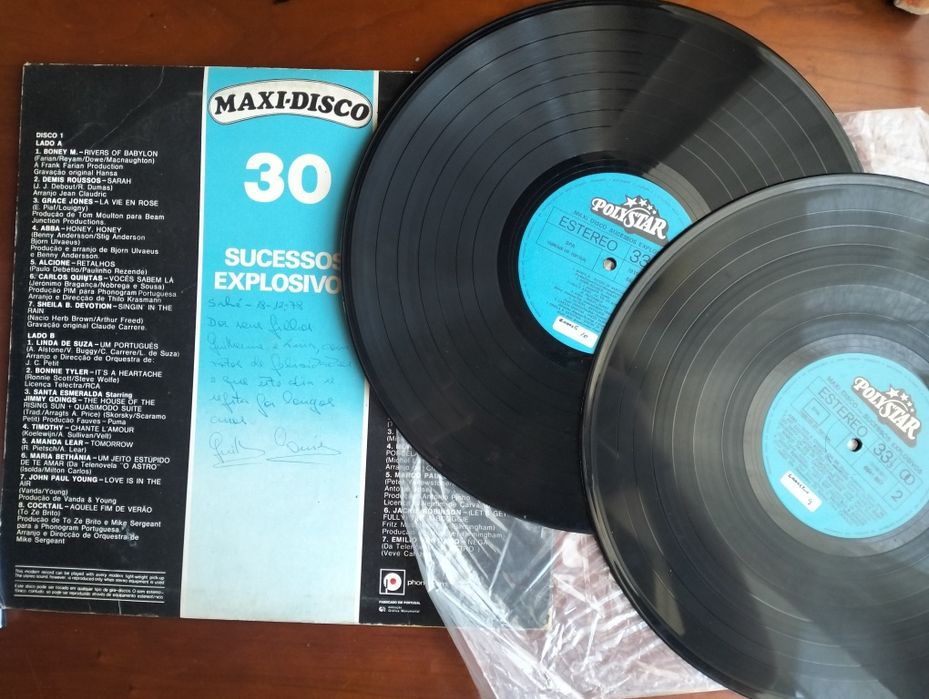 Disco de vinil LP duplo 30 Sucessos Explosivos