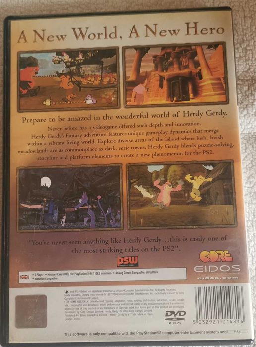 Herdy Gerdy Playstation2 gra