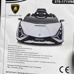 samochód 12v Lamborghini 1os dla dziecka