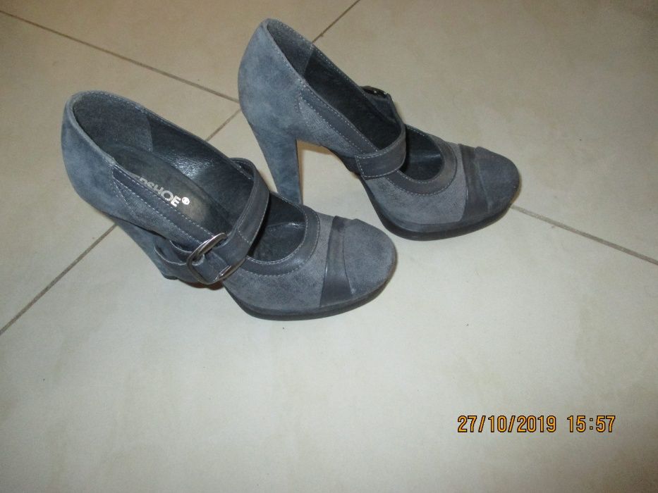 Buty intershoe czułenka na obcasie 36