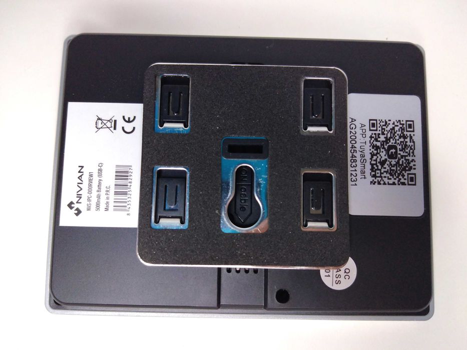 Wizjer do drzwi Kamera Cyfrowa NIVIAN-1080P, Czujnik Ruchu-NOWA!