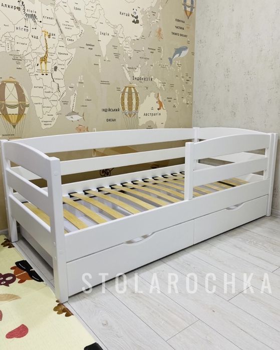 Дитяче ліжко підліткове з матрацом детская кровать подростковая