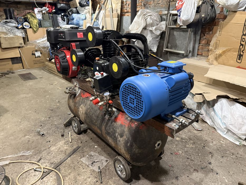 МотоЕлектро компресор 1000л/хв