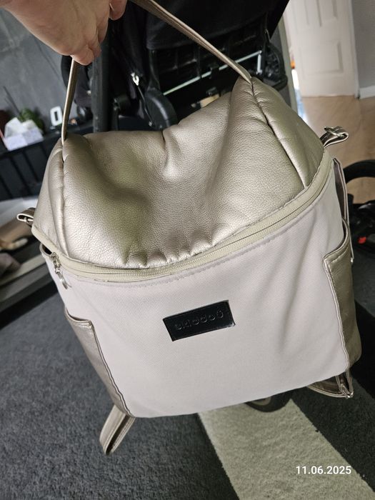 Wózek 2 w 1 beżowy