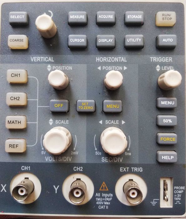 Цифровий осцилограф UNI-T UT2102CE