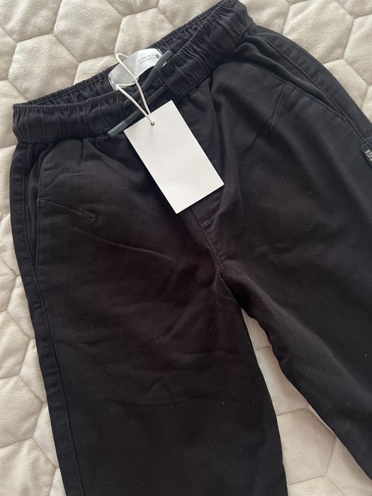 Чорні штани чіноси 128 152 см зара