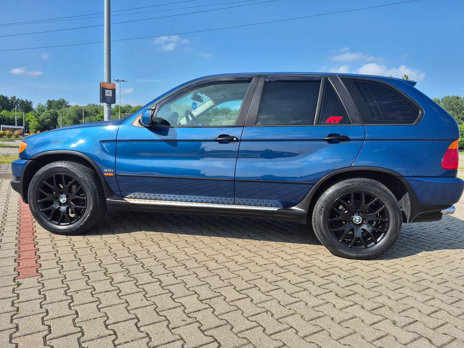 BMW X5 Sprzedam BMW E53 X5 3.0I + LPG, 2 KOMPLET KÓŁ