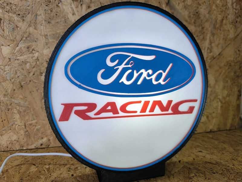 Lightbox Luminaria decorativa Ford Racing