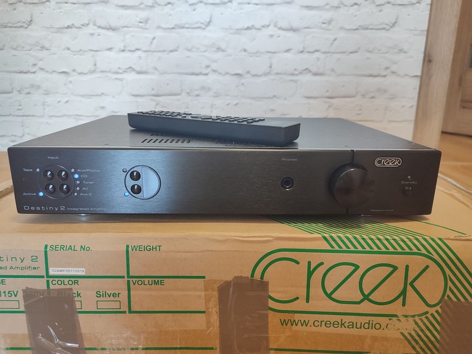 Creek destiny 2 wzmacniacz stereo audiofilski naim Rega  audiolab