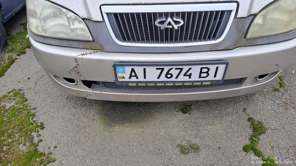 Авто Chery A15 AMULET, ДНЗ: АІ 7674 ВІ, 2008 р, VIN: LVVDA11BX8D025356