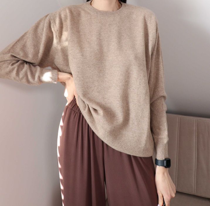 Kaszmirowy sweter Werther 100% kaszmir 2XL