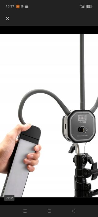 Lampa led do stylizacji rzęs