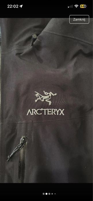 Arcteryx Goretex Alpha AR Kurtka