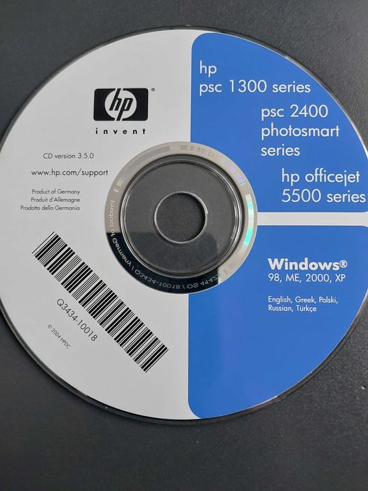 Sterowniki do HP officejet serii 5500