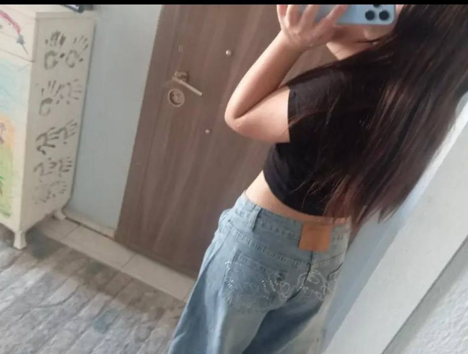 джинси з стразами