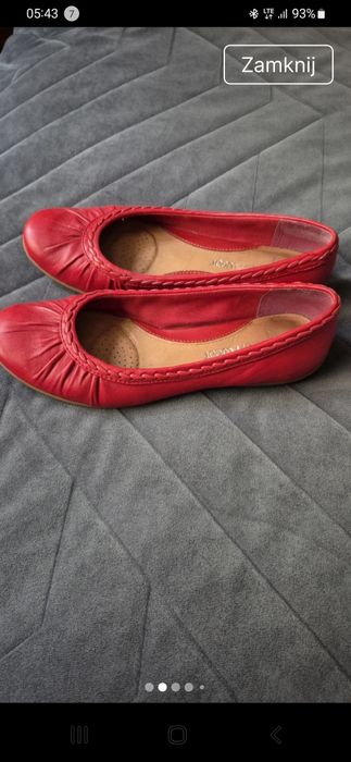 Baleriny 36 Clarks